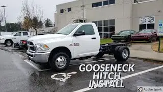 INSTALLING GOOSENECK HITCH ON NEW HOTSHOT TRUCK - #064
