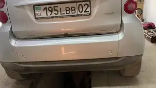 Smart Fortwo 450 451 замена масла в коробке передач how to change oil in shift gear