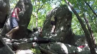 Asheboro Bouldering | Picasso Arete (V6)