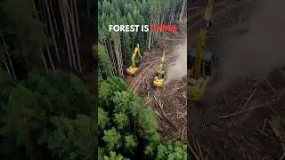 Animals are Crying in Telangana Forest Cutting Disaster! #kanchagachibowli #hyderabad #telangana