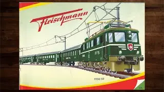 Fleischmann Katalog 1958 &ndash; Modellbahn, Modelleisenbahn, H0