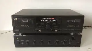 Platine Double Cassette JVC TD W308 / Tape deck