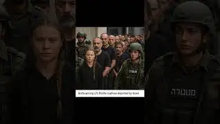 Greta Thunberg Among 171 Activists Deported After Gaza Flotilla Intercepted by Israel#GretaThunberg