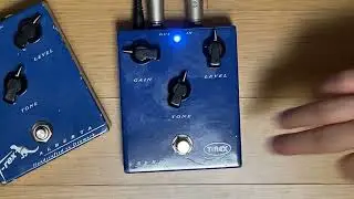 T-Rex Alberta Overdrive - black knob early version | clean channel | Pedal Comparison (no talking)