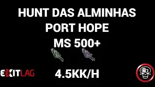 #tibia  Hunt das Alminhas - MS 500+ - Port Hope - 4.5kk/H