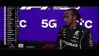 F1 2021 Lewis Hamilton Post Race Interview Saudi Arabia GP