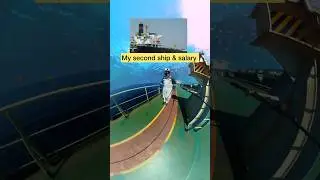 My first ship as fourth engineer salary #shorts #ship #merchantnavy