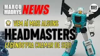 Transformers News Novos Headmasters Legends Class da Vecma Toys s&atilde;o anunciados por Marco Madrys News