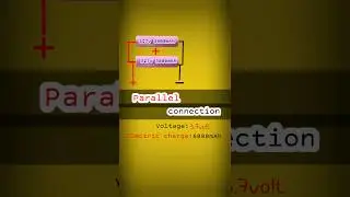 3.7volt Lithium Battery Parallel and Series Connection#connection #diagram #viralshort #video