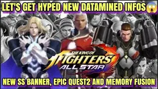 KOF All Star: NEW DATAMINES SS K & KULA? NEW EPIC QUEST 2 AND UNITS, SPECIAL CARDS AND MORE😱😱