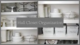 Hall Closet Organization | Entertainment Closet Organization