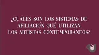 Mecanismo de apoyo: sistemas de afiliaci&oacute;n - artistas ecuatorianos