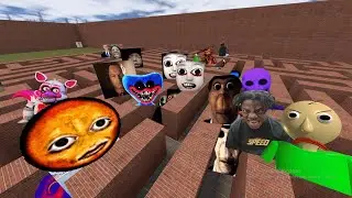 NEXTBOTS CHASING ME IN THE AIR ☁️ | GMod Live – Day 5