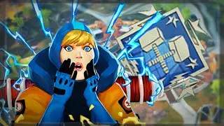 Unlocking the 4000 damage badge on Wattson in Apex Legends