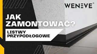 Jak zamontować minimalistyczne listwy przypodłogowe Minileiste? # Instrukcja w 7. krokach # WENEVE