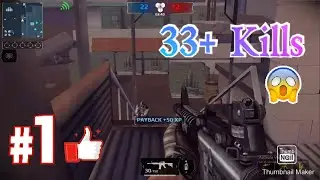 Modern Combat 5 : Multiplayer Team Battle : 33+ Kills