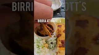 Must-try Birria Tacos at Baja Taqueria in Fiesta Village at Knotts Berry Farm #knotts #birria #tacos