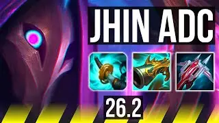 JHIN & Alistar vs YUNARA & Janna (ADC) | 55K damage, Good KDA: 24/2/7 | KR Challenger | 26.2