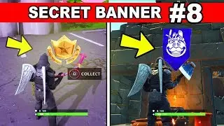 FORTNITE WEEK 8 SECRET BATTLE STAR LOCATION REPLACED BY SECRET BANNER WITH LOADING SCREEN