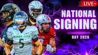 National Signing Day LIVE 2026 - REACTIONS LAMAR Brown, Justin Williams & MORE