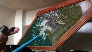 UNIVERSAL GOD ACRYLIC PAINTING [INSTRUMUSIC] / RETOUCHED EPSD-5 /  BY CEDBORINSTRUMUSIC-ARTGAL67
