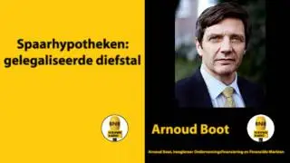 Arnoud Boot: Spaarhypotheken zijn gelegaliseerde diefstal