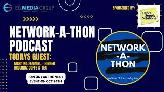 Network-a-thon Podcast: Episode 3 - Martina Femmel and Higher Groundz