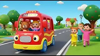 The Magic Toy Bus Song | Fun Kids Nursery Rhyme | Rainbow Kids Club