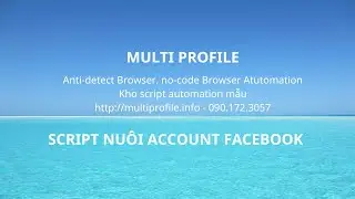 SCRIPT NU&Ocirc;I ACCOUNT FACEBOOK