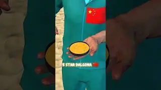 If countries were ⭐ dalgona cookies #shorts #babyduck