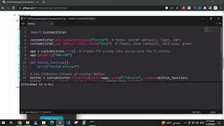 how to create modern and customizable python UI library based on Tkinter