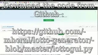 Python3 GUI Programming with Tkinter (Tutorial 006) - Polonia Multi loto numbers generator