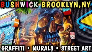 Bushwick Brooklyn, NY 🎨 Most Amazing Graffiti & Street Art Murals (Bushwick Collective and More)