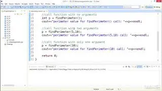 Default arguments C++