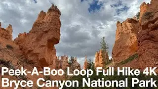 Peak A Boo Loop From Bryce Point Full Hike Bryce Canyon National Park
