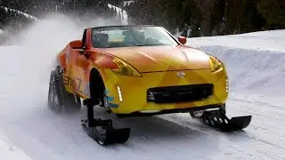 Nissan 370Zki Snowmobile - 2018 Chicago Auto Show