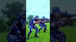 Armedforce Entry 🔥 Rapid action force 💯 #entry #armyforce #wbp #crpf