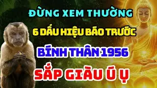 TRỜI PHẬT CHỈ RÕ 6 Dấu Hiệu Báo Trước BÍNH THÂN 1956 Phước Lớn Đang Đến, Đời Đổi Vận Tài Lộc Gõ Cửa