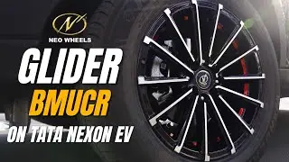 New alloys on Tata Nexon EV | Glider BMUCR by Neo Wheels