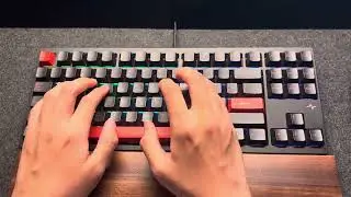 WOBKEY Crush 80 Pro Typing Sound Test (No Talking)