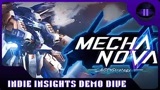 Demo Dive: Ace Strategy Mecha Nova, a Tactical Roguelike Deckbuilder!