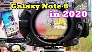 Samsung Galaxy Note 8 in 2020 | Galaxy Note 8 Pubg mobile test | Max graphics test on galaxy note 8