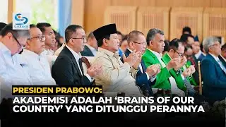 Prabowo Ajak Akademisi Refleksikan Peran Nyata bagi Bangsa