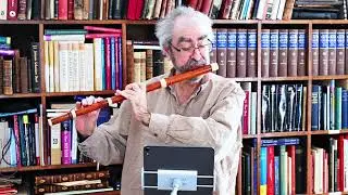 Buffardin baroque flute by Giovanni Tardino