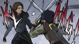 AANG HAS TO BRUTALLY FIGHT KATARA IN THE DARKEST TIMELINE | ATLA Fan Comic