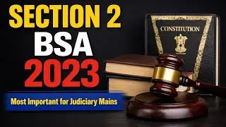 Definitions under Section 2 BSA 2023 | Most Important Judiciary Mains Topic&rdquo;
