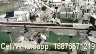 automatic top and bottom labeling machine