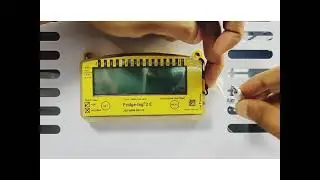 Fridge tag data logger field setting in Odia