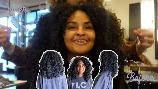 The combo that never fails: a solid curly routine + curlycut! 3B curls by the Curl Godmother Suellen