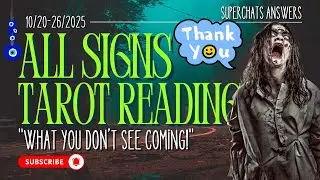 ALL SIGNS 🧟&zwj;♀️| WHAT YOU 🫵 DON'T SEE 👁️ COMING! &bull; TAROT READING!🧿10/20-26/2025 (TIMESTAMPS 👇)